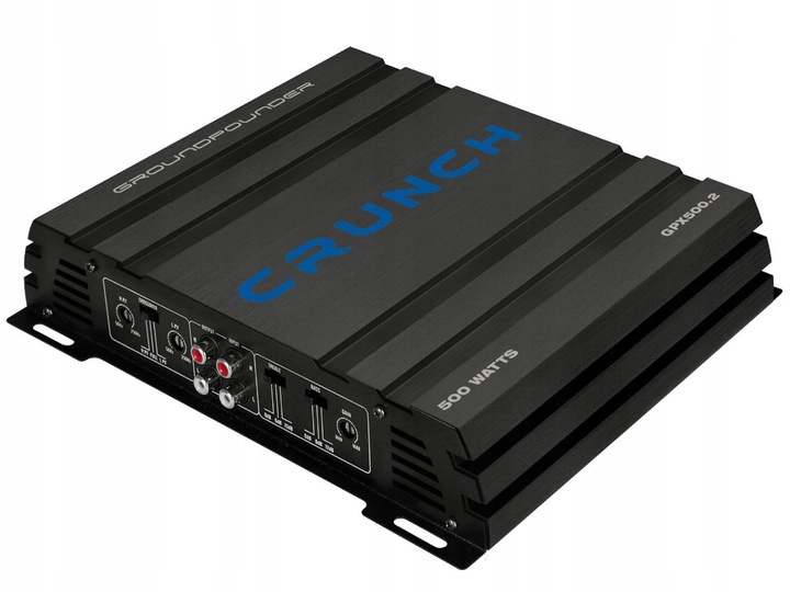 Silný zesilovač Crunch GPX500.2 250W rms 2 kanály