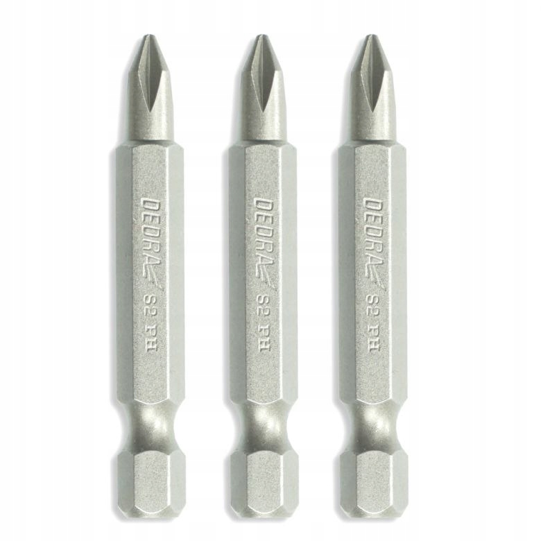 ZESTAW BITÓW DO WKRĘTARKI KOŃCÓWKI PH1/2/3 X 50 MM