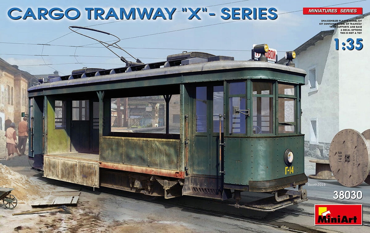 Cargo Tramway X-series 1:35 MiniArt 38030