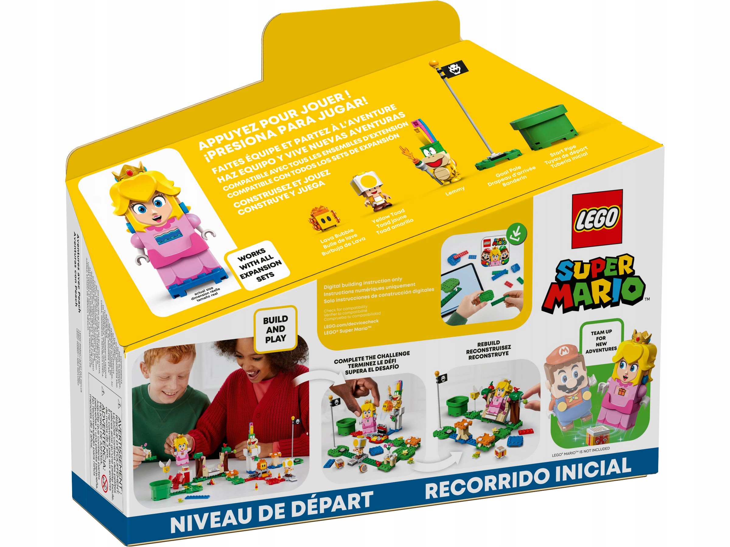 LEGO SUPER MARIO 71403 PRZYGODY Z PEACH ZESTAW STA Marka LEGO