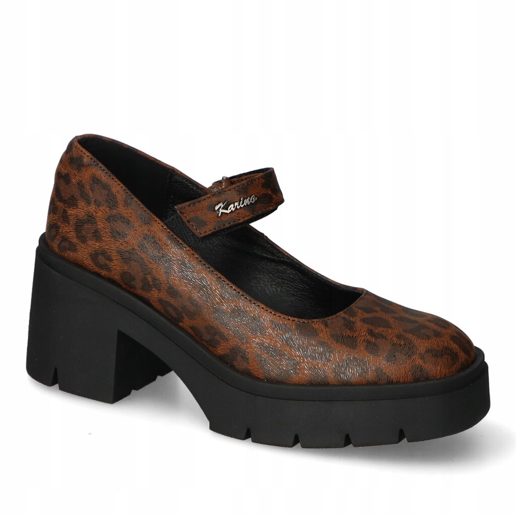 Dámské polobotky Karino Pantera Nubuk Kožené 39