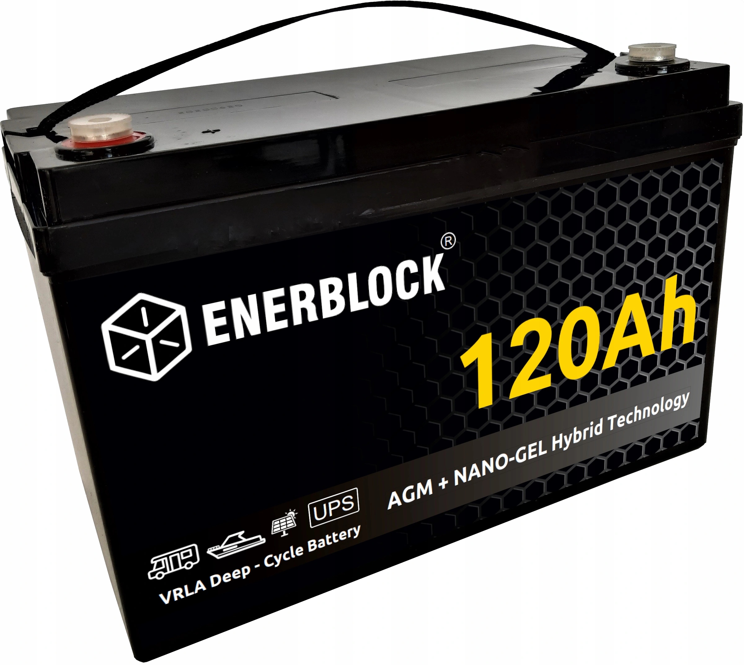 JDG12-120 - АКУМУЛЯТОР 120AH AGM ENERBLOCK