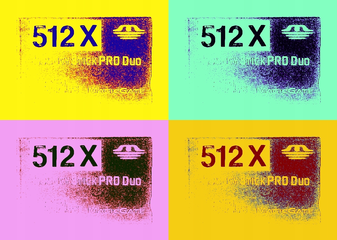 MEMORY STICK PRO DUO 512 MB >> NO NAME >> Made in CHINA