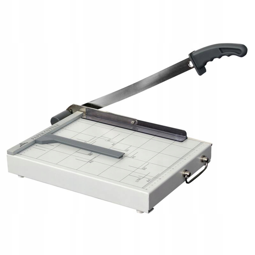 GILOTYNA DO PAPIERU A4 ARGO PAPER CUTTER, 12 KARTEK, AUT. DOCISK, METALOWA Kod producenta PAPER CUTTER A4