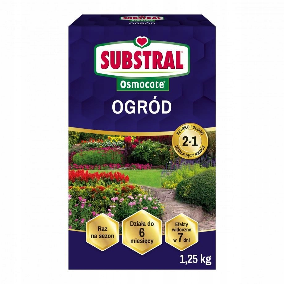 

Nawóz długodziałający Osmocote do Ogrodu 1,25kg