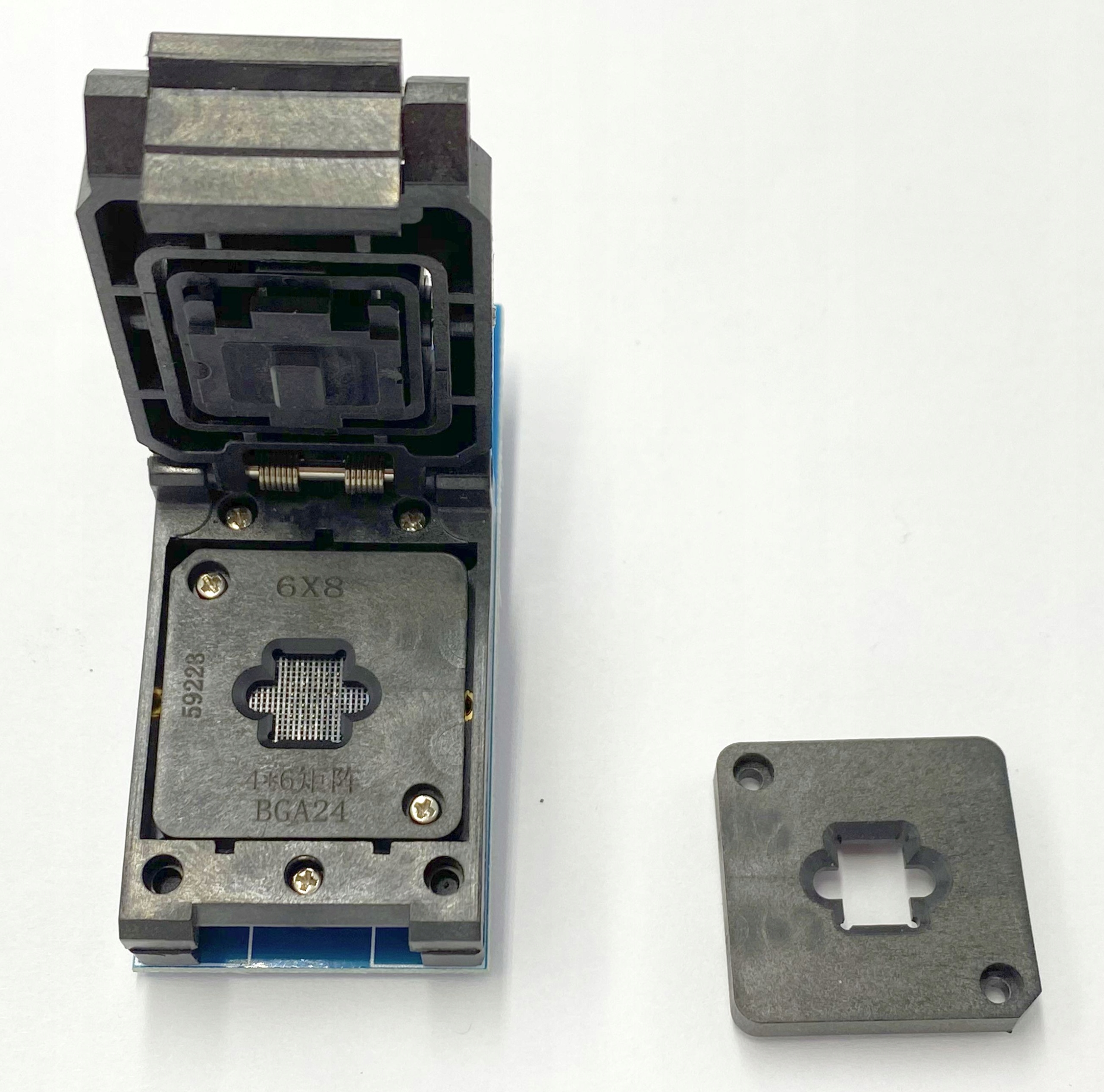 Adapter BGA24-->DIL8 ZIF dla pamięci SPI Flash Kod producenta 4321