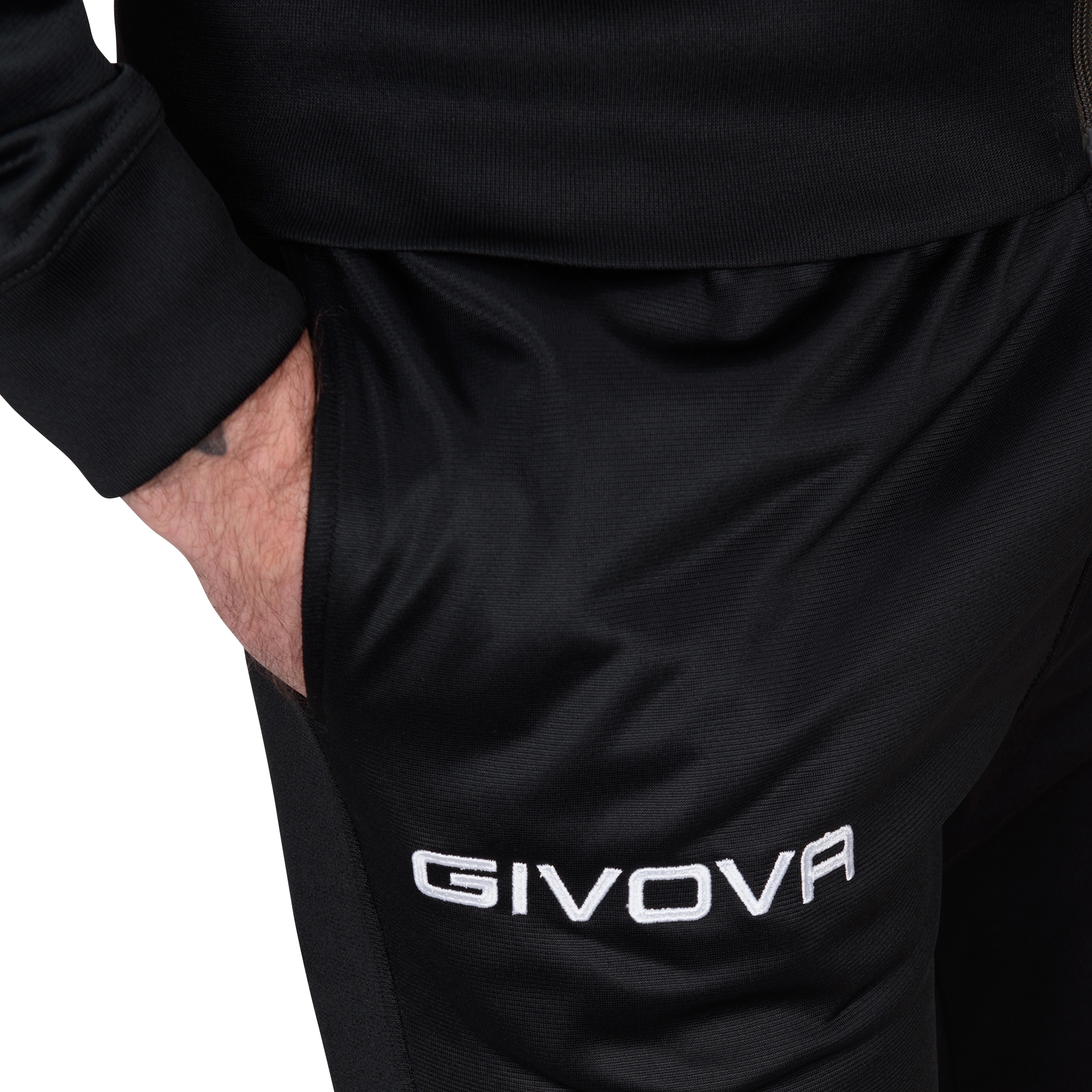 TR018-13 r. M GIVOVA VISA MĘSKI KOMPLET DRESOWY Materiał dominujący poliester