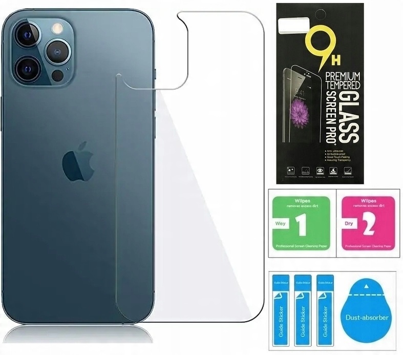 

Szkło Hartowane Na Tył Plecy Do iPHONE 13 Pro