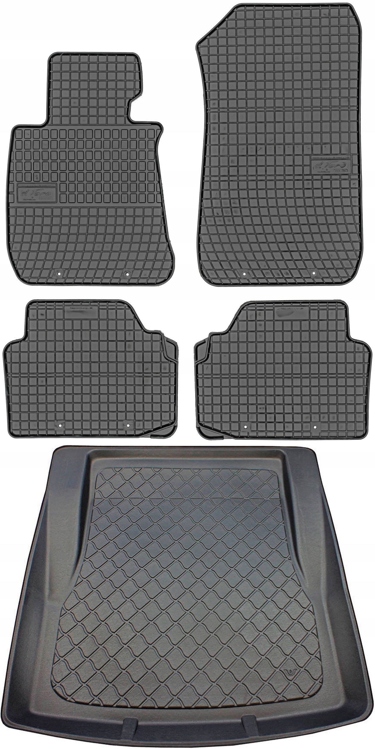 Bmw 3 E90 Sedan 2005-2011 Koberce s rohožou