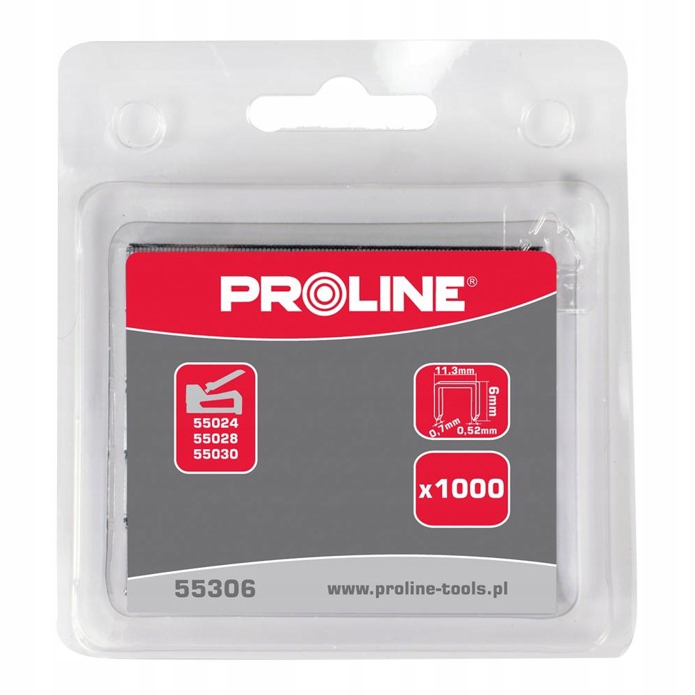 ZSZYWKI TYP A/53, 14MM, 11,3*0,7MM, 1000 SZT, PROL Marka Proline