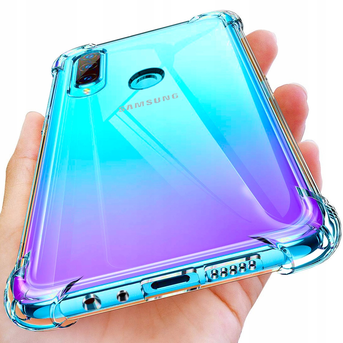 

Etui Pancerne Anti-shock do Samsung A20S +szkło
