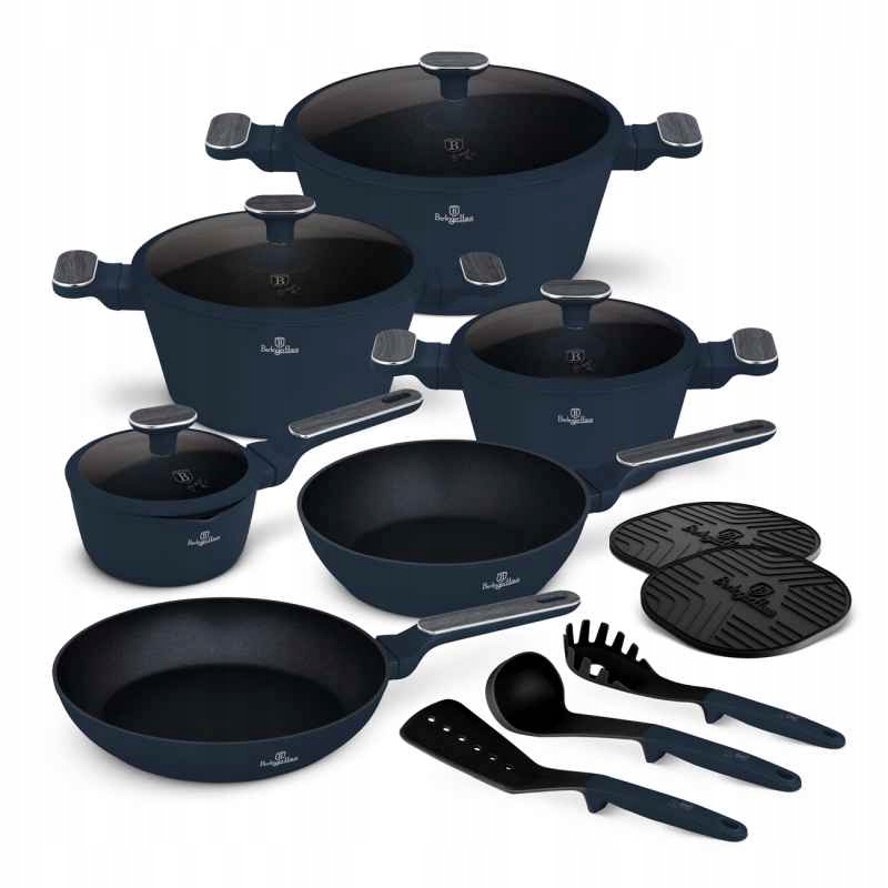 Sada kuchynského riadu z titánu Deep Sea Collection, 15 kusov
