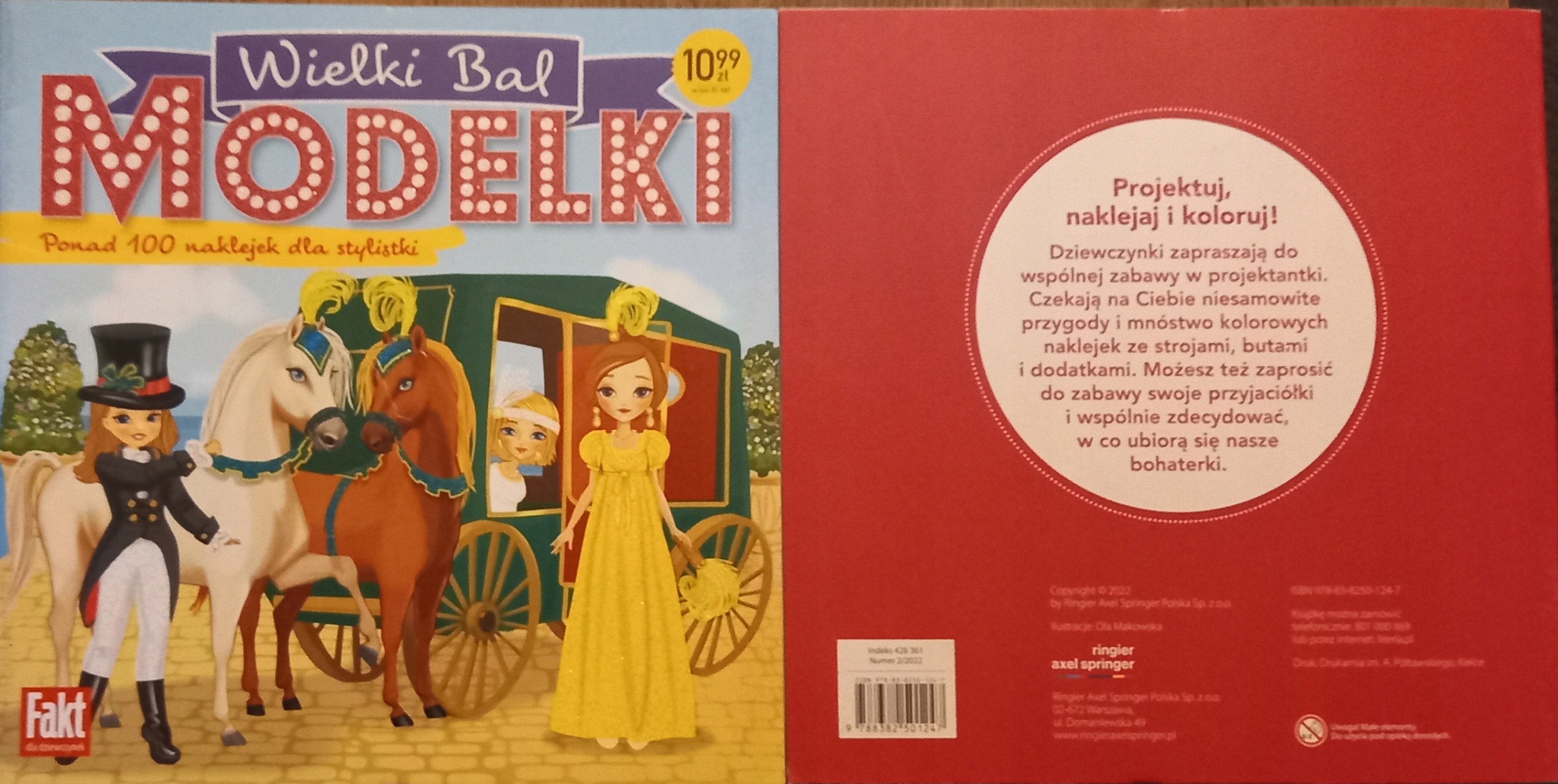 MODELKI WIELKI BAL NAKLEJKI