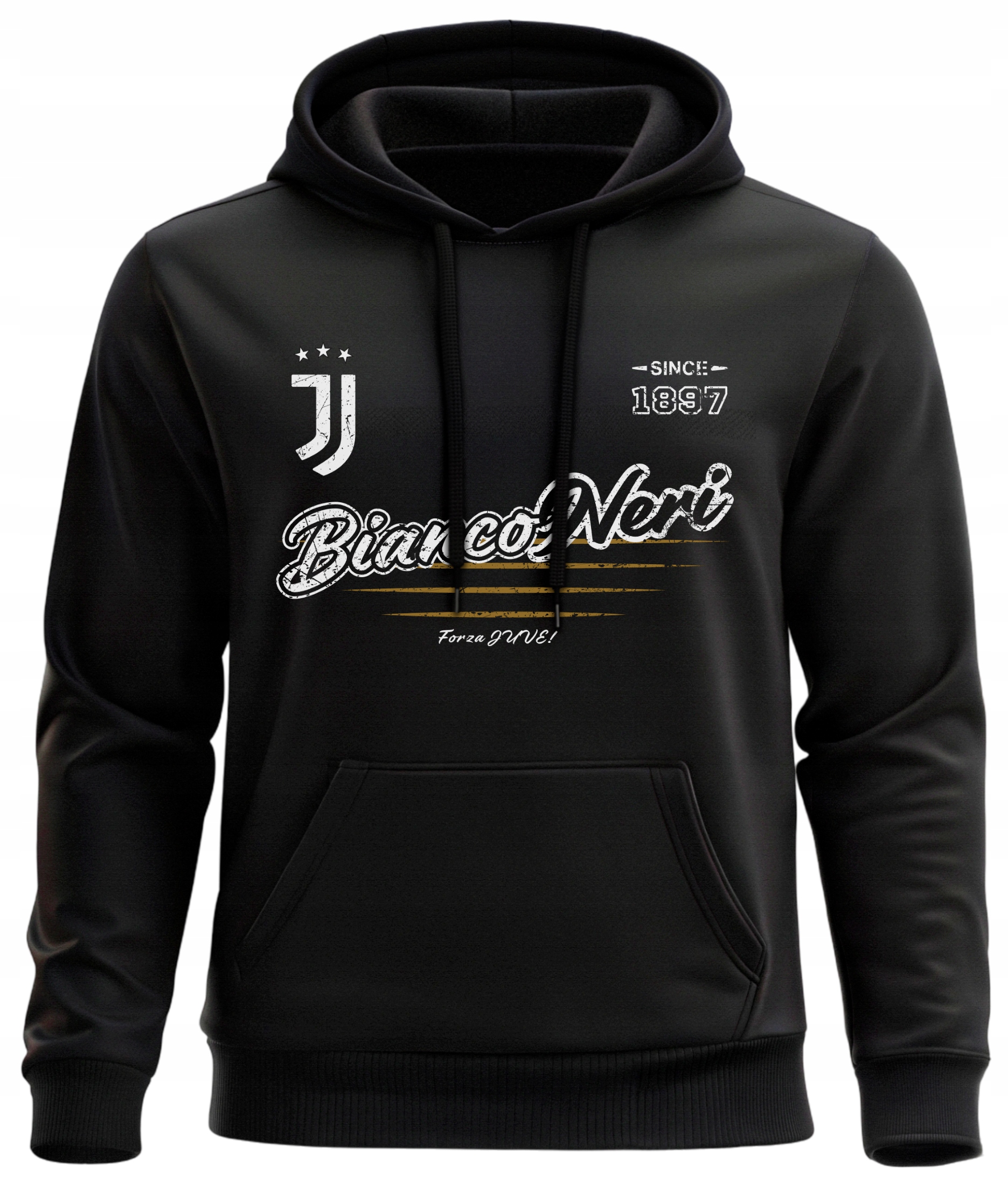 Bluza Juventus Turyn Z Kapturem Dla Mężczyzny Chłopaka Fana Juve