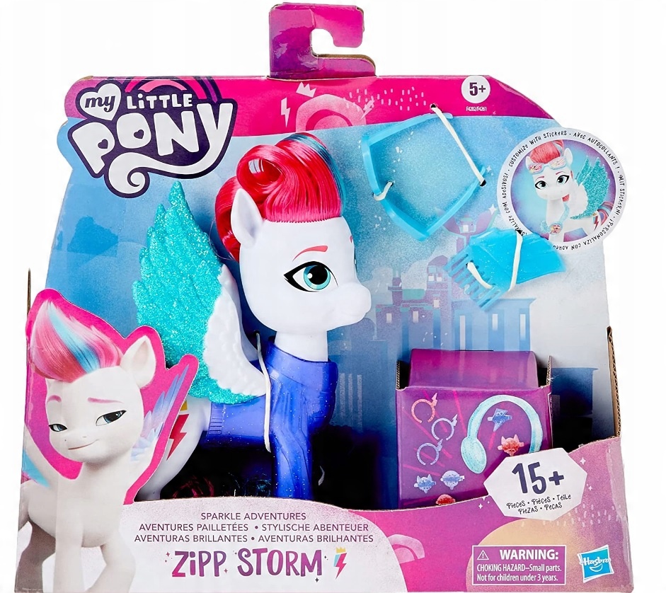

Figurka My Little Pony Zipp Storm Do Stylizacji