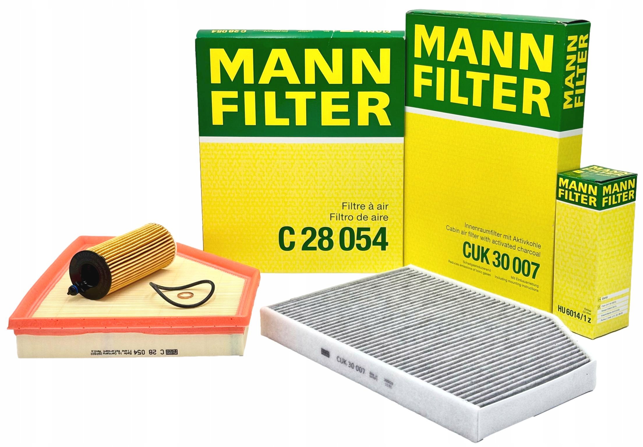 Mann Sada Filtrů Bmw 3 G20 G21 18- 2.0 318i 320i 330i 320e 330e Benzín