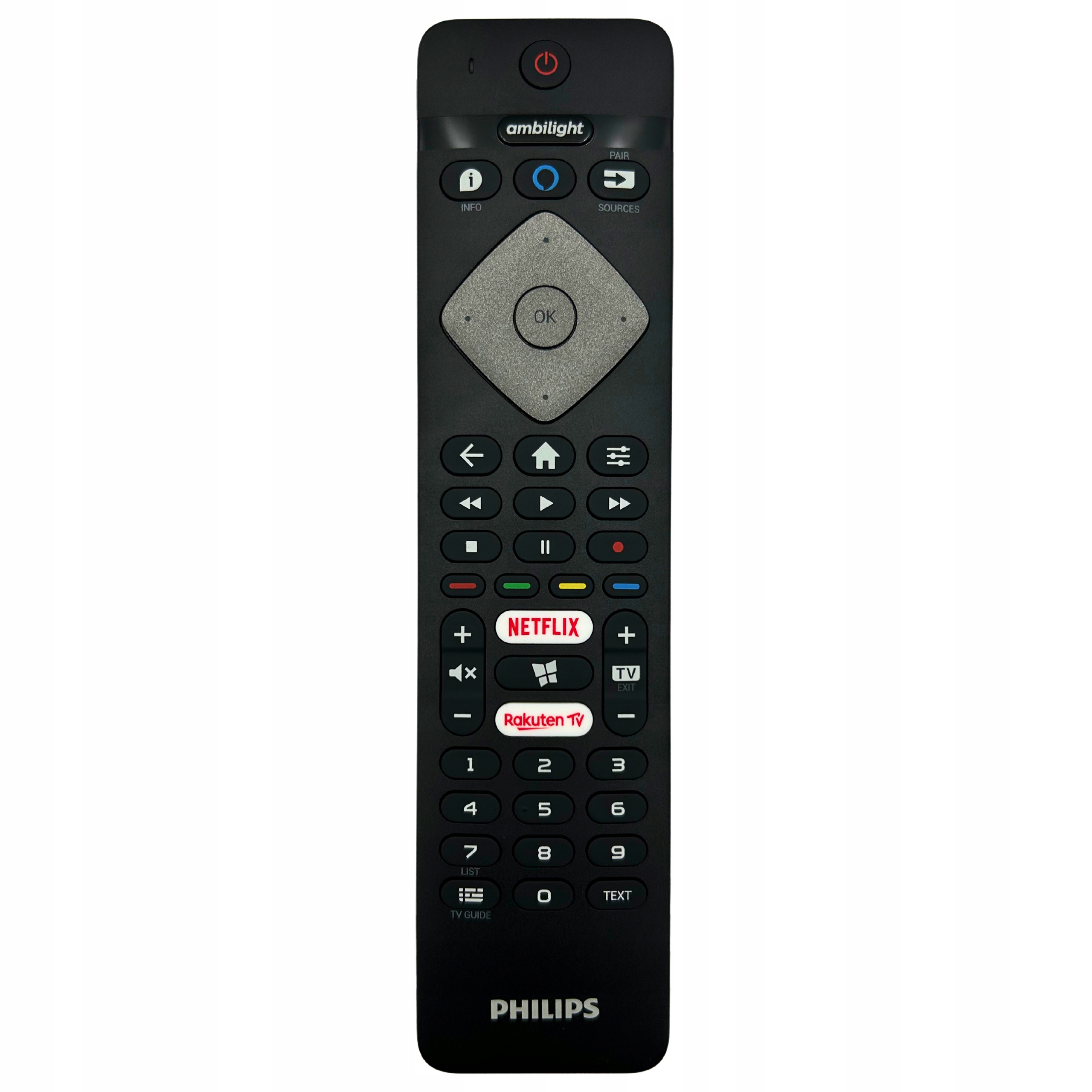 Pilot do telewizora Philips oryginał do Smart TV Netflix Ambilight