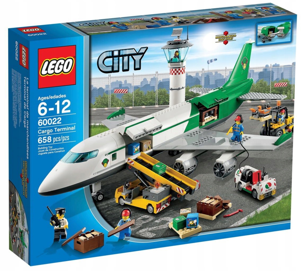 Lego City 60022 Terminal towarowy Nowe