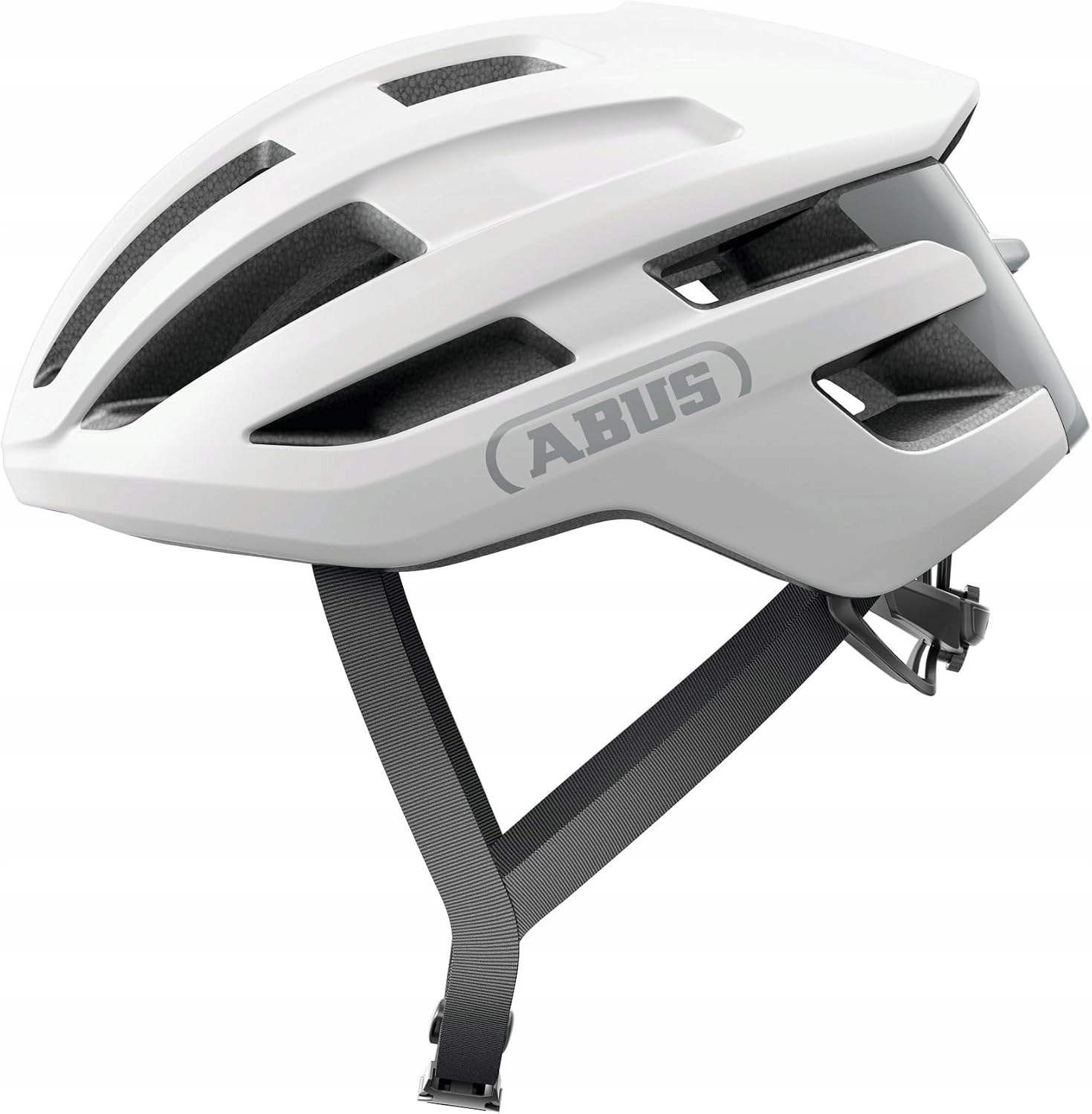 Silniční cyklistická přilba Abus PowerDome S 51-55 cm Polar White