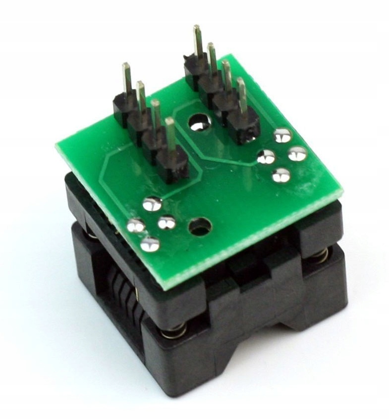 Adapter SO8-->DIL8 ZIF (SO8 150mil) Model Adapter SO8-->DIL8  ZIF  (SO8 150mil)