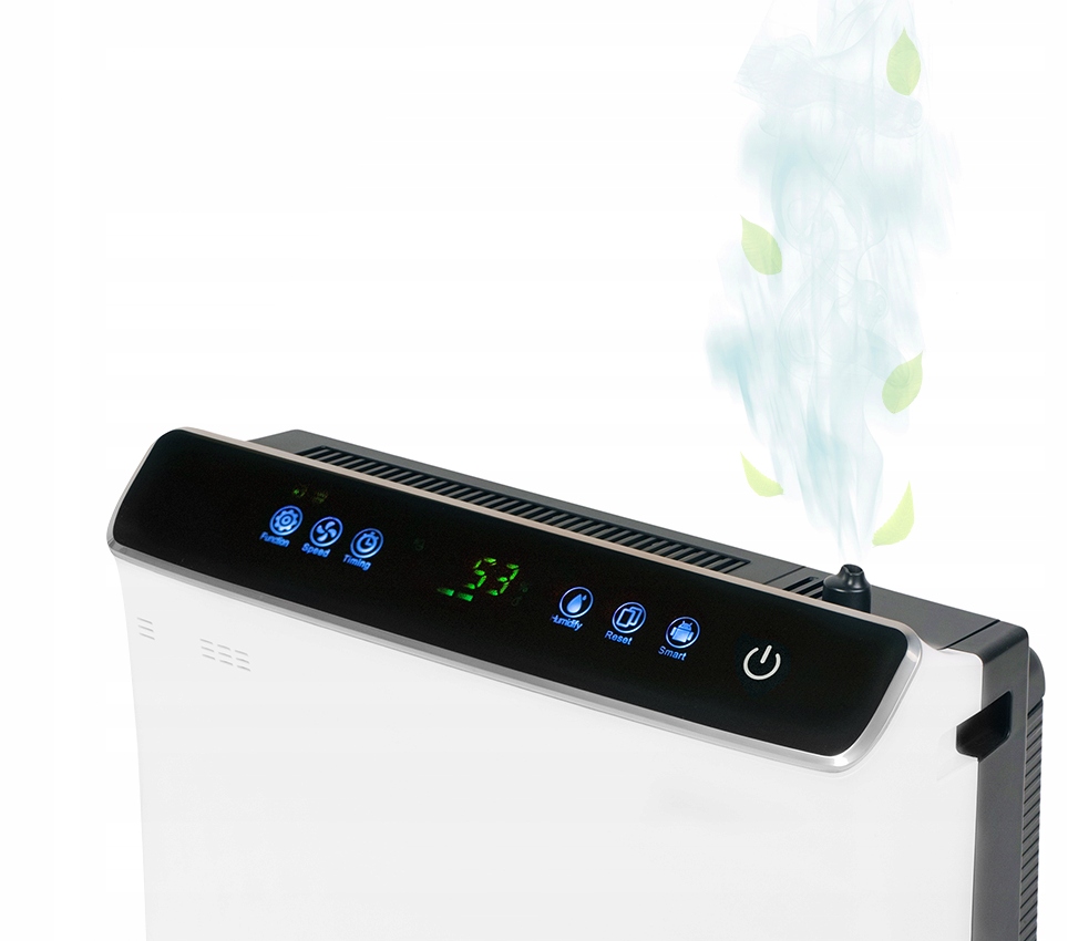 Oczyszczacz powietrza Nawilżacz +JON+UV+OZON Yoer Kolor dominujący biały