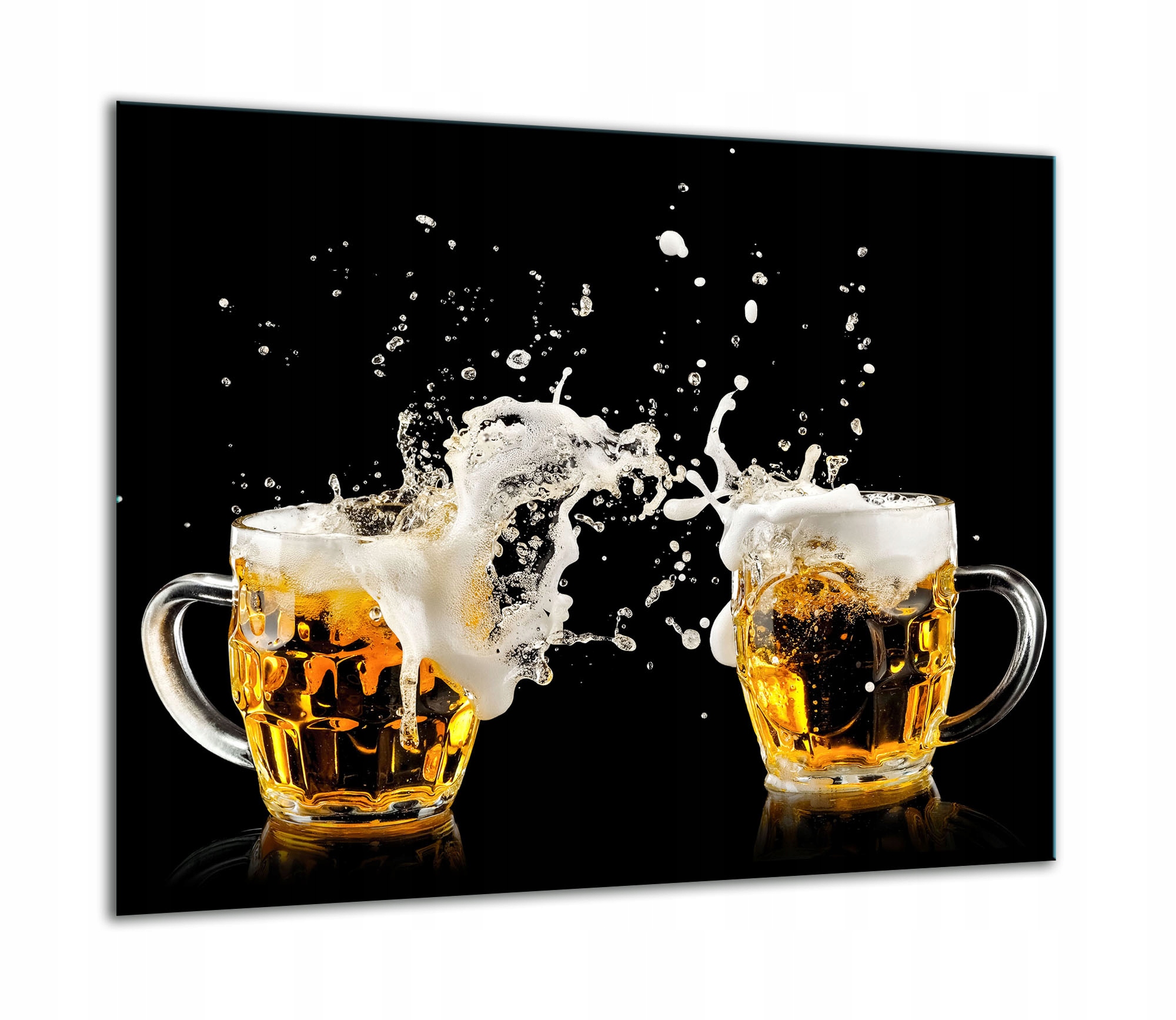 Skleněná Ochranná Deska Na Sporák 60x52 Pivo Tvrzené sklo 7v1