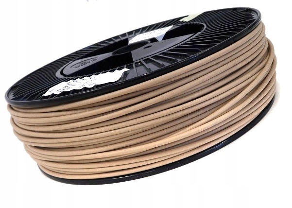 Filament Drewnopodobny Do Druku 5mm 4,5KG Brąz