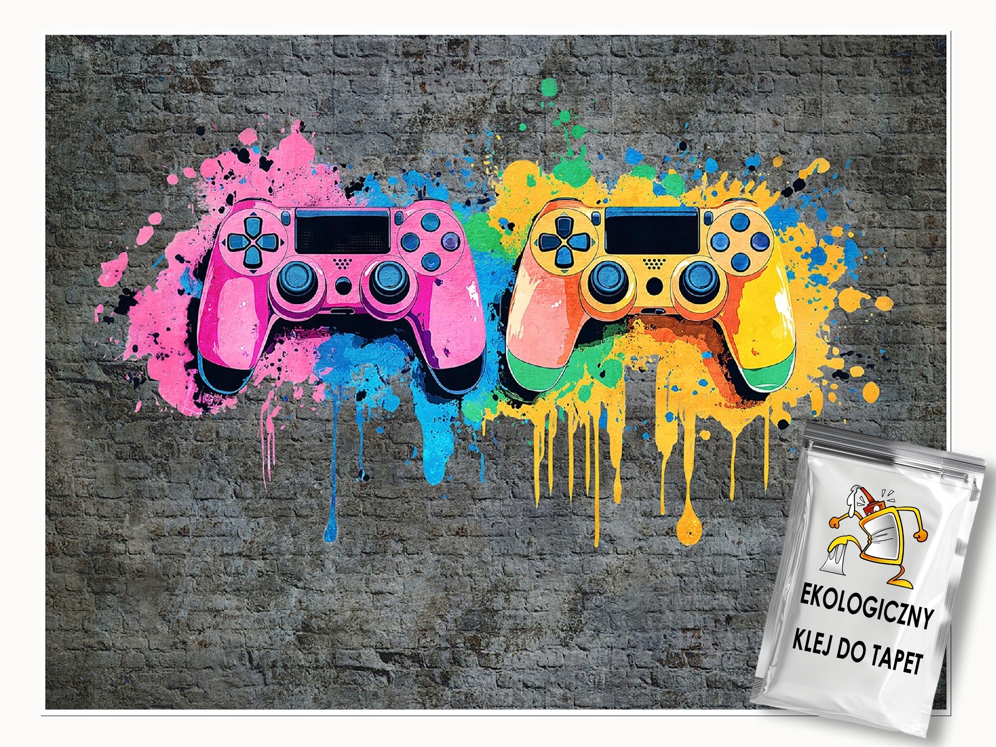Fototapeta Pro Chlapce Pad Gaming Graffiti Děti Tapeta Flizelina 350x250