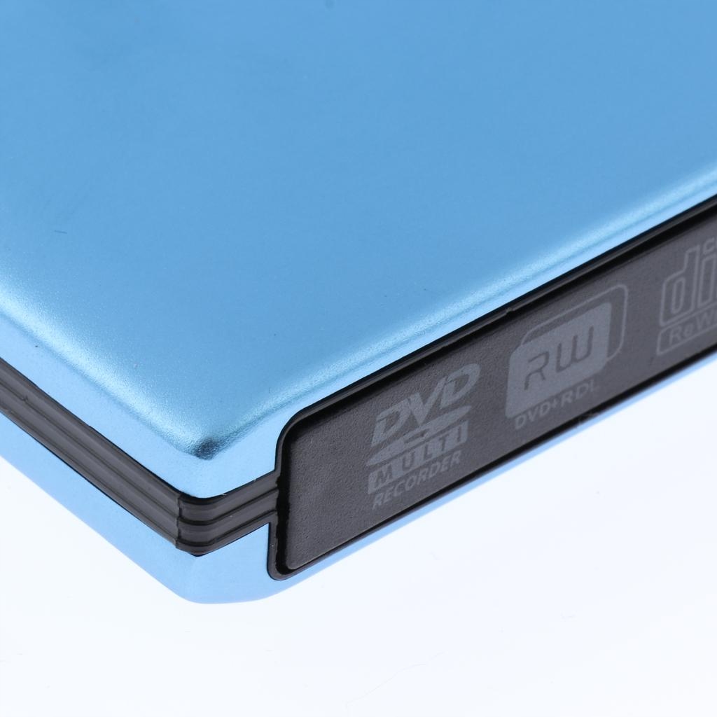 USB 3.0 Zewnętrzna pamięć RAM Napęd optyczny Niebieski Kolor inny