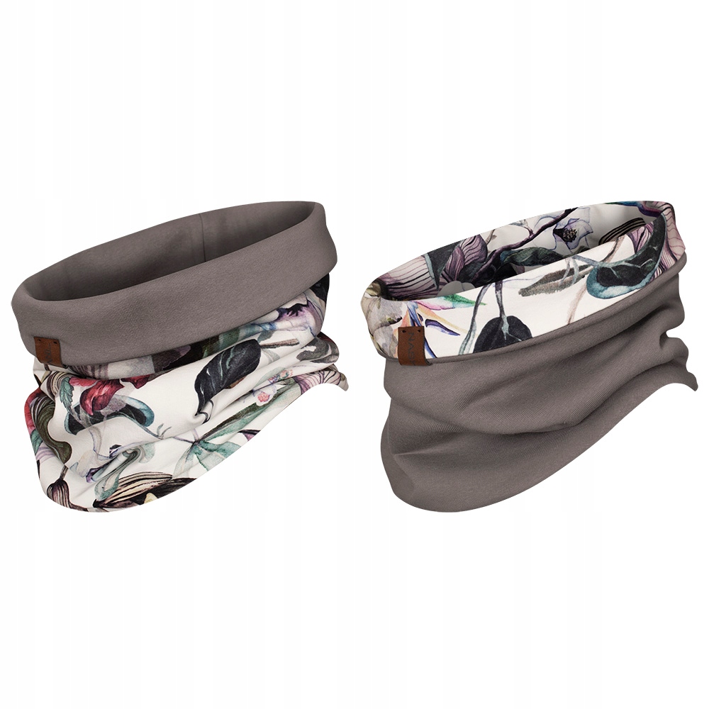 komin, szalik, ciepły dwustronny