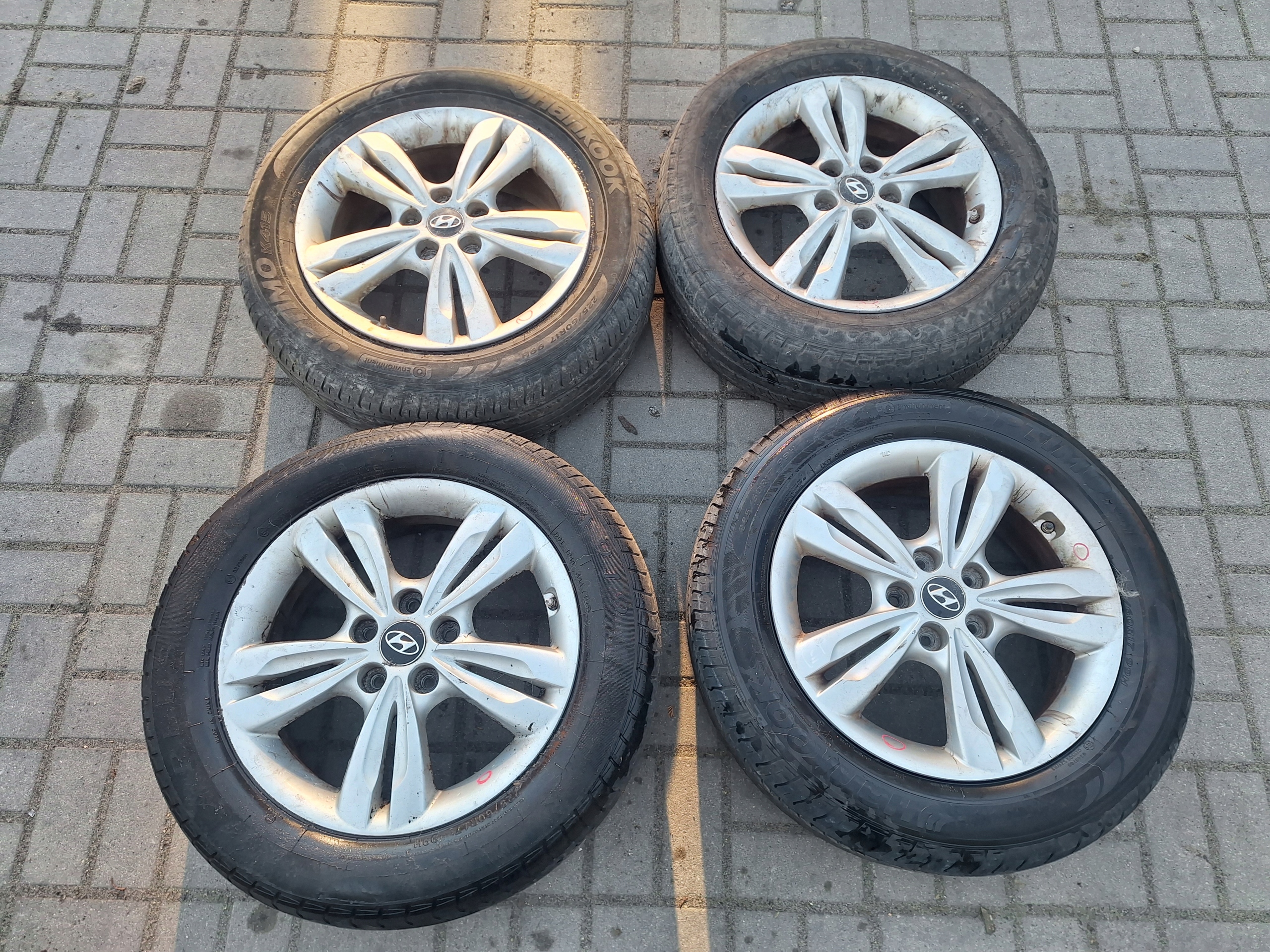 HYUNDAI IX35 09-15 discs 17