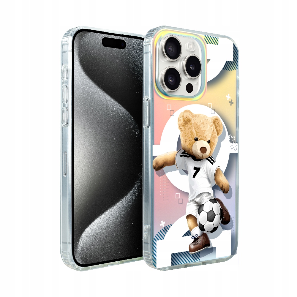 Pouzdro pro iPhone 15 Pro Max Ibizu s MagSafe, měnící barvu, fotbal