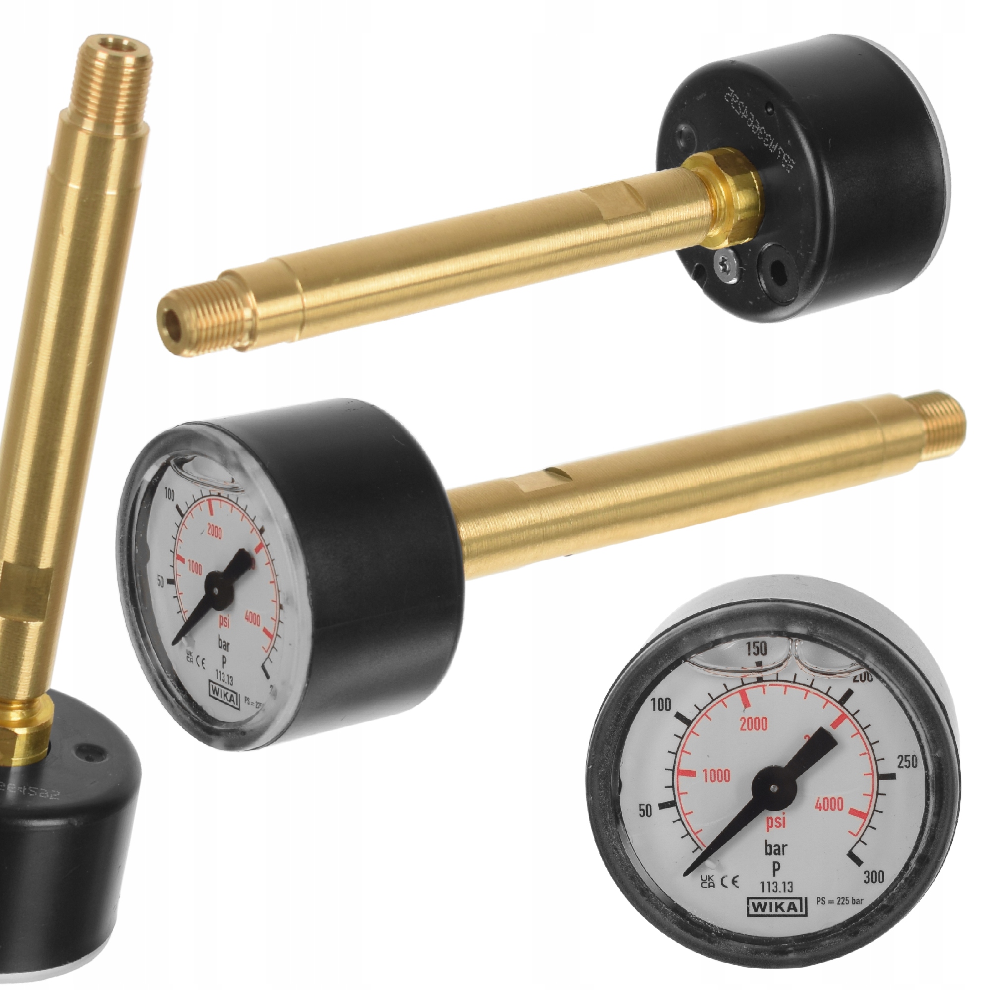 Tlakový manometr 1/8" pro myčku Karcher Hd 6/16 4M Plus 7/18 4M 9/20 4M