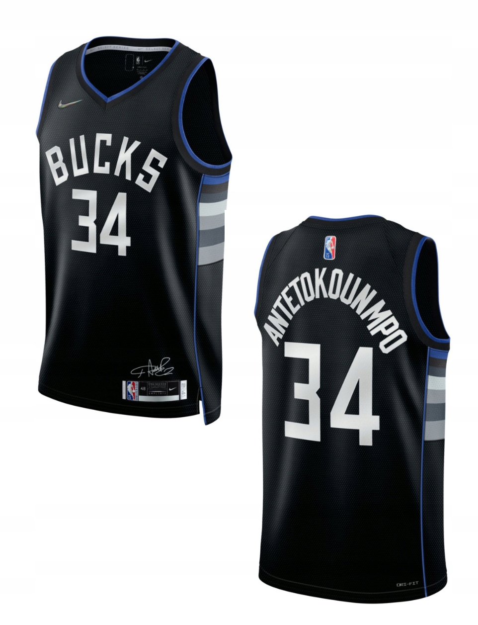 Tričko Nba Select Mvp Nike Antetokounmpo Bucks S DH8058010 Swingman