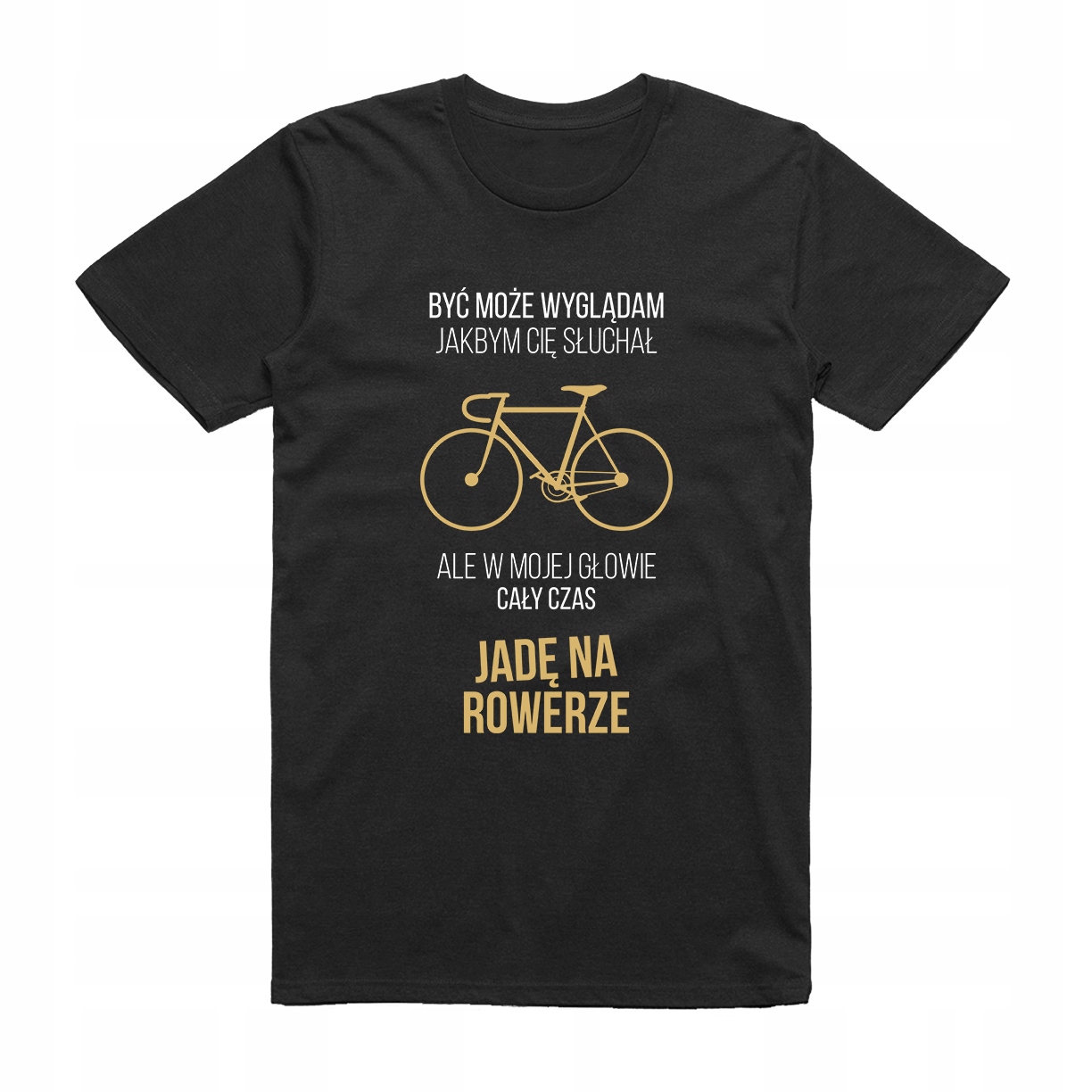 

M - Koszulka T-shirt Rowerem Rowerzysty Rower Dla