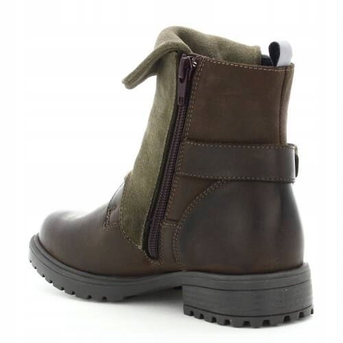 Trzewiki dziewczęce ocieplane BARTEK brązowe r.39 Kolor brązowy