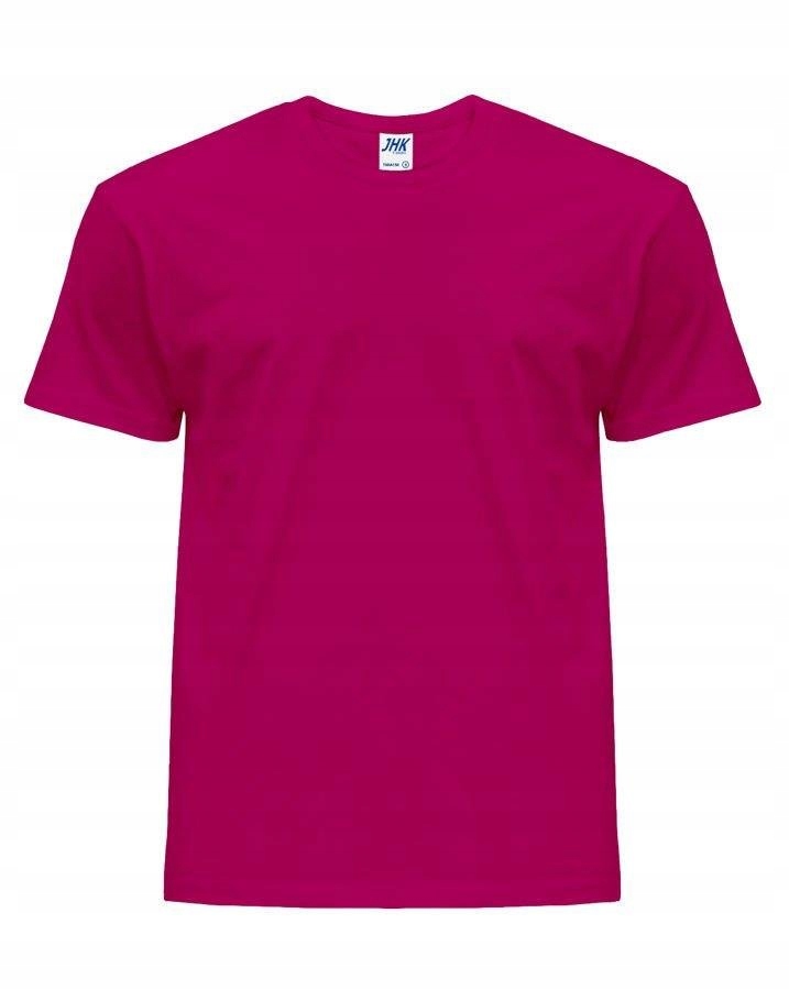 

Młodzieżowy t shirt koszulka Jhk malina L