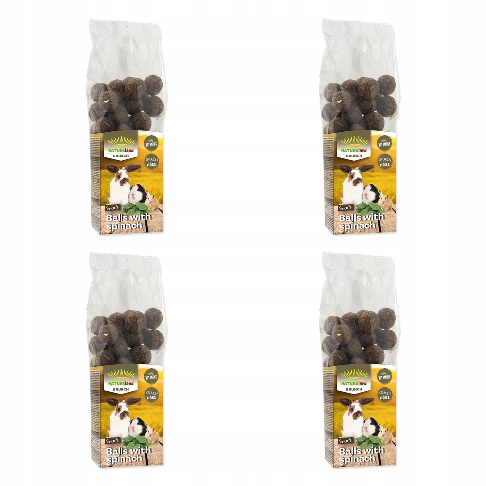 Levně Pochoutka Nature Land Brunch špenátové kuličky 150g balení 4 ks