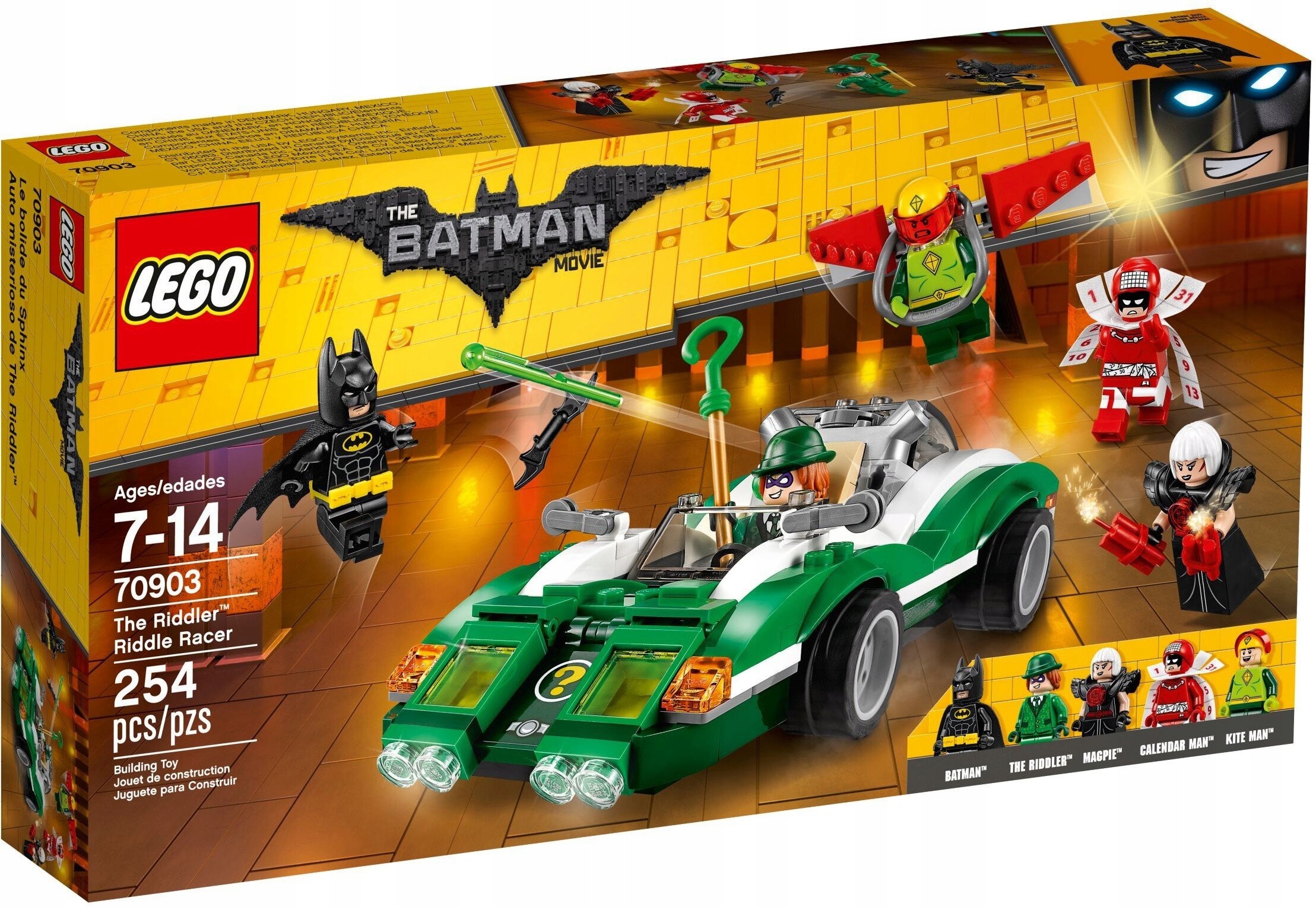 Lego Batman Movie 70903 Závodní auto Riddlera Nové