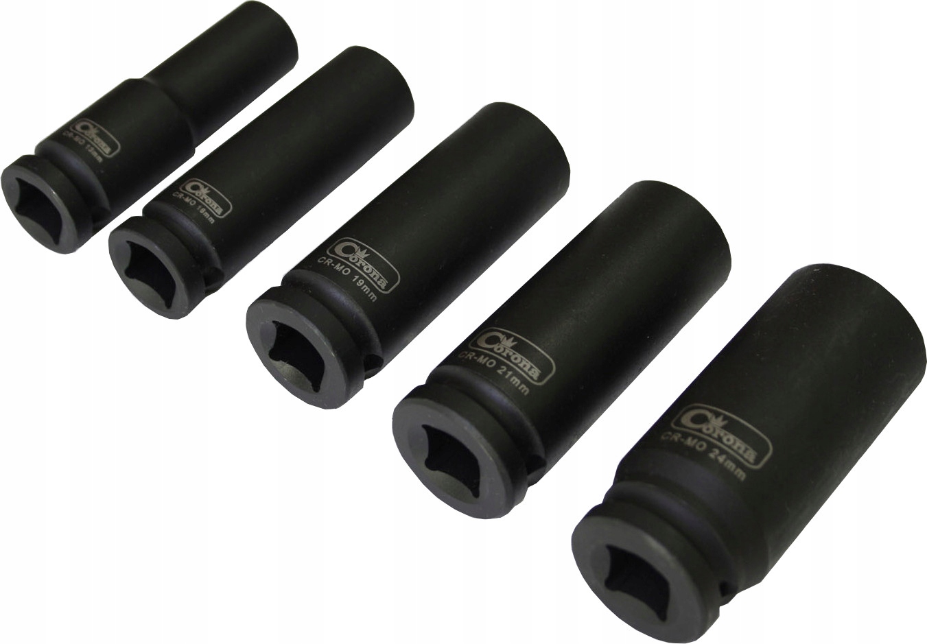 NASADKI UDAROWE ZESTAW 1/2'' DŁUGIE 13-24mm C4026