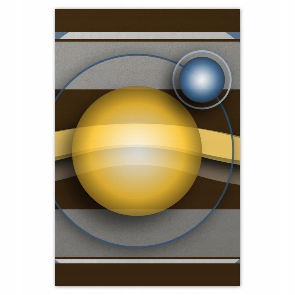 

Plakat 62x93 Modne Kule Abstrakcja