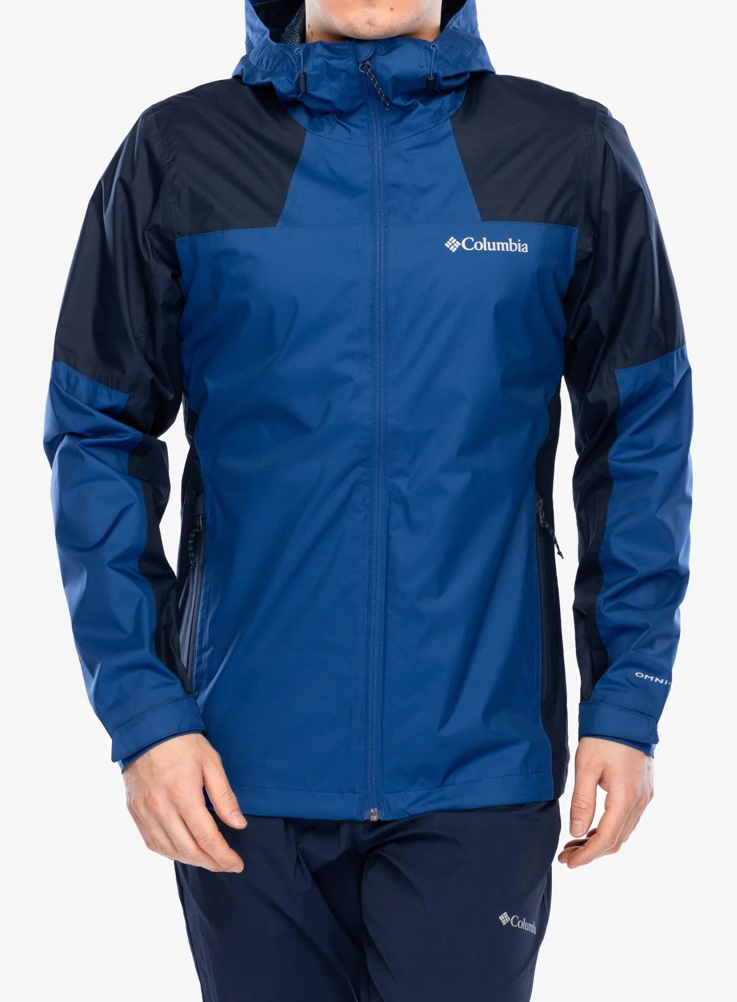 Dešťová bunda Columbia Inner Limits III Jacket mountain blue XL