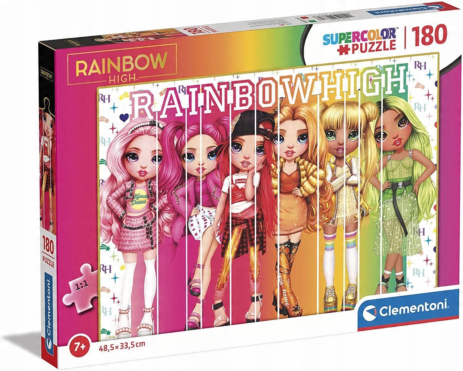 

Puzzle 180 Lalki Rainbow High 29775