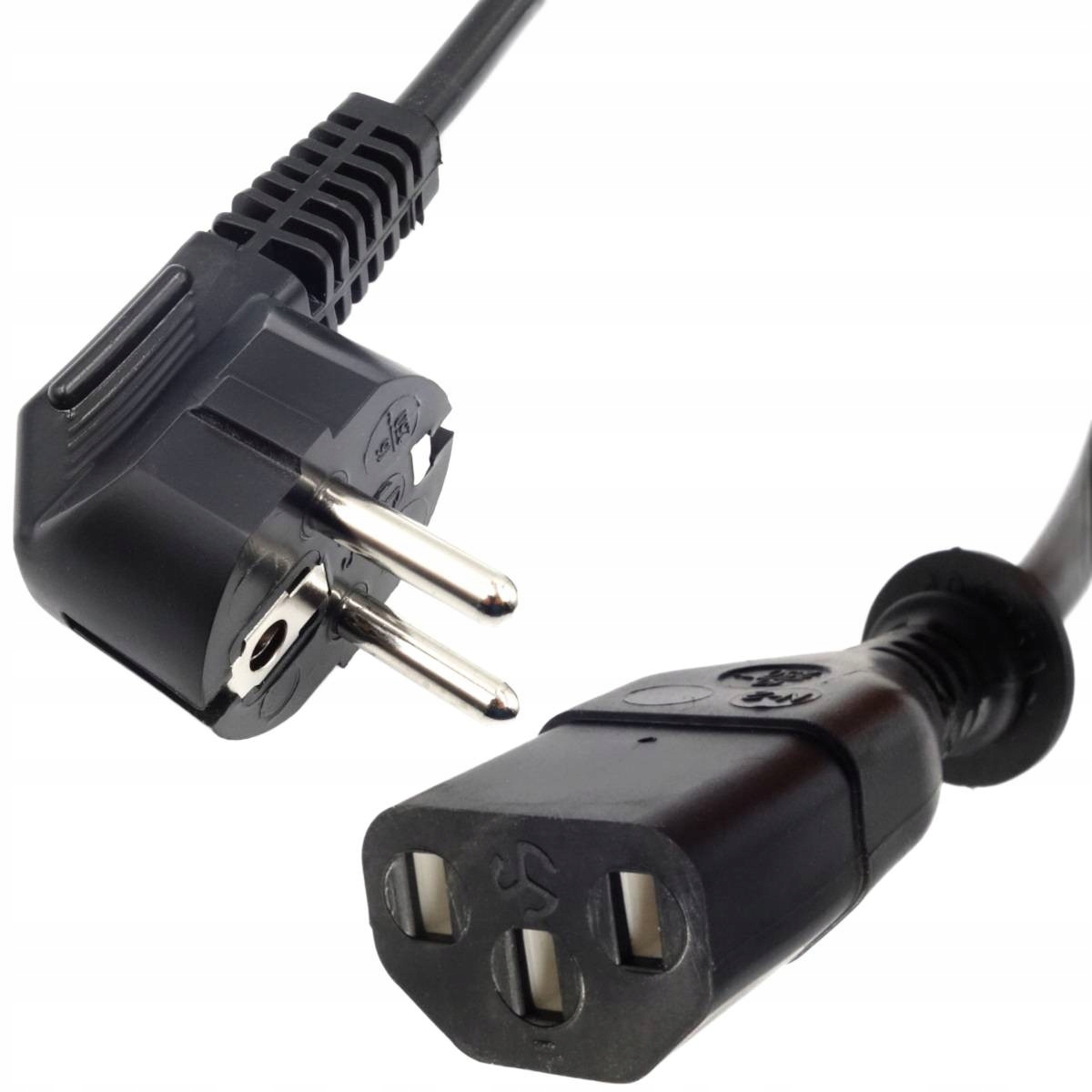 Kabel Zasilający Pc Komputerowy 3m 3x1mm Polska Produkcja