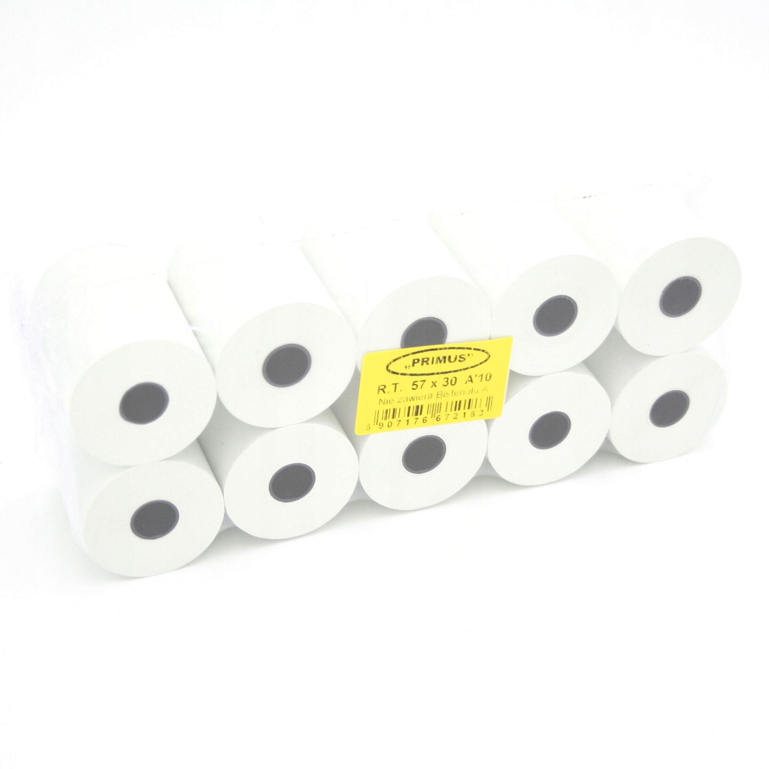 

Rolki Termiczne 57mmx30m 10 sztuk