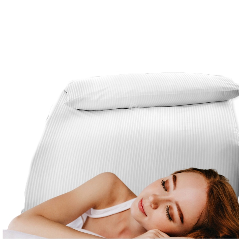 Poszwa Hotelowa adamaszek 220x200cm zamek