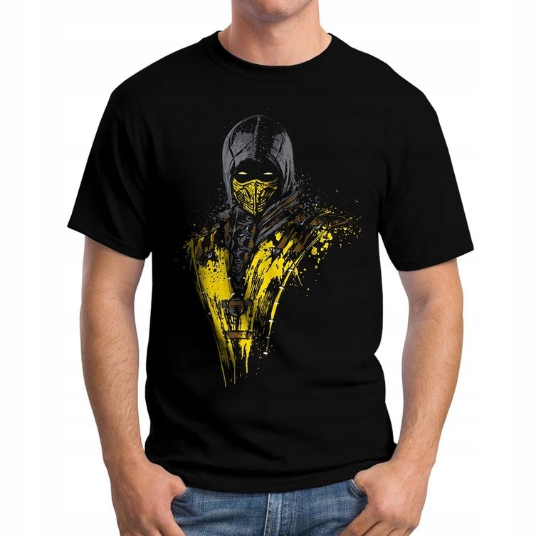 

Koszulka Bawełniana Mortal Kombat Scorpion L