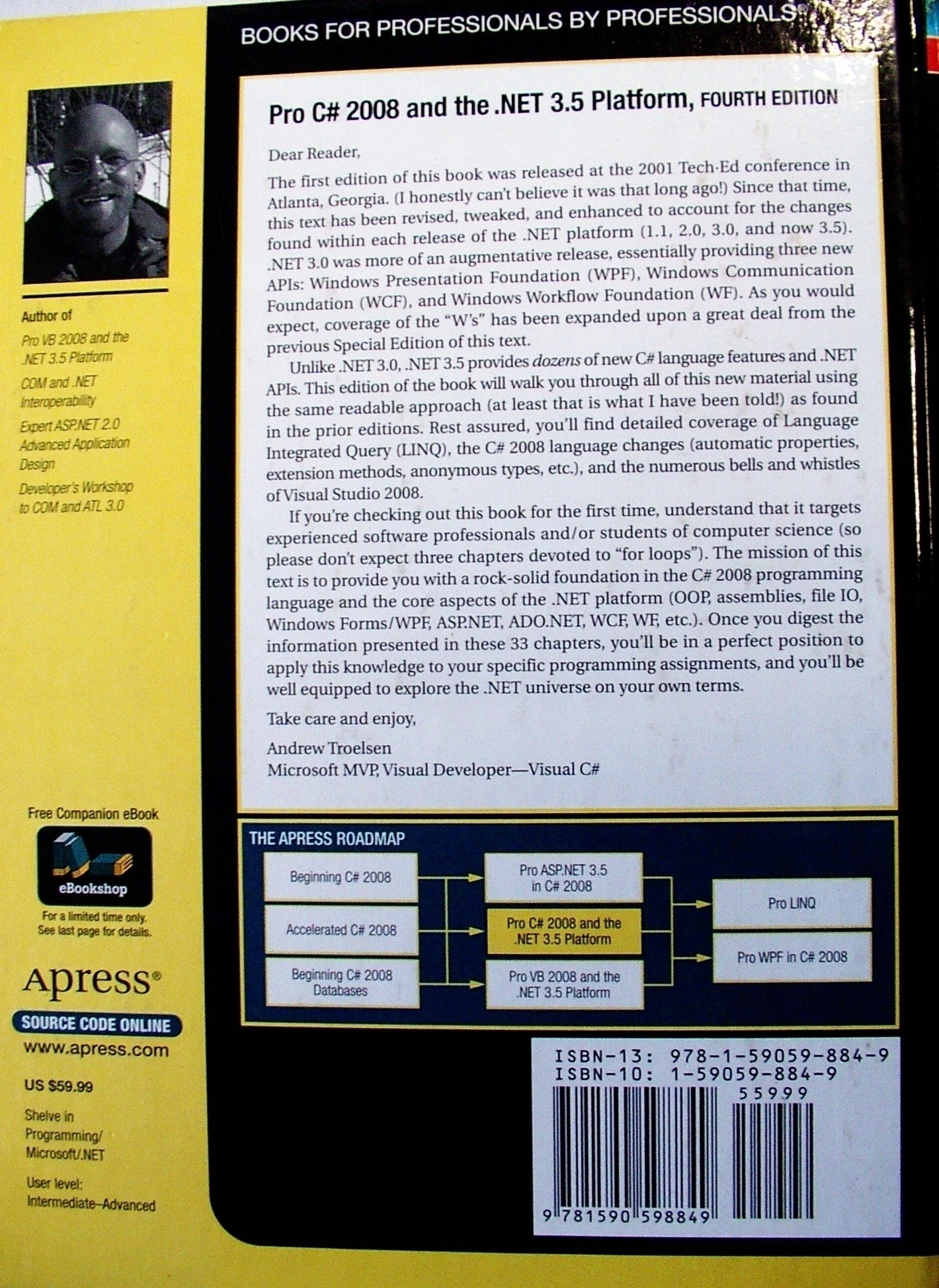 PRO C# 2008 AND THE .NET 3,5 PLATFORM - Troelsen Gatunek Programowanie