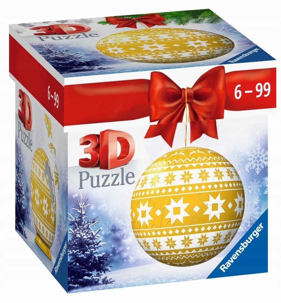 

Puzzle 3D 54 Świąteczne Dekoracje Motyw 2