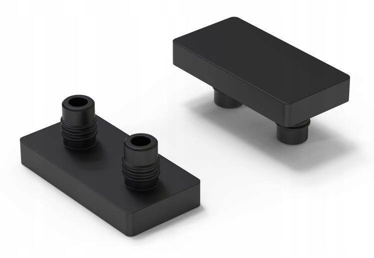 

4SZT Ślizg Podwójny Bolce Do Mebli 30x15 Ślizgacz